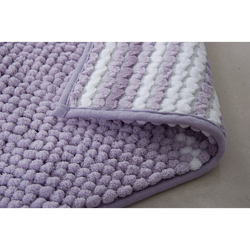 Ebern Designs Irvine Bath Rug with NonSlip Backing & Reviews Wayfair